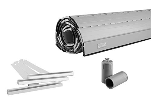 Schellenberg Rolladen Maßanfertigung, Rolladenpanzer Aluminium, Auswählbar: Breite 50-200 cm, Höhe 100-230 cm, System Mini, Farben Grau, Anthrazit, Silber, Weiß Schellenberg Rolladen Maßanfertigung, Rolladenpanzer Aluminium, Auswählbar: Breite 50-200 cm, Höhe 100-230 cm, System Mini, Farben Grau, Anthrazit, Silber, Weiß von Schellenberg