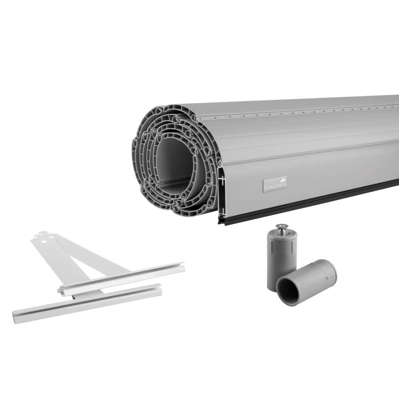 Schellenberg Rollladenpanzer Maxi PVC 220 cm x 100 cm Grau von Schellenberg