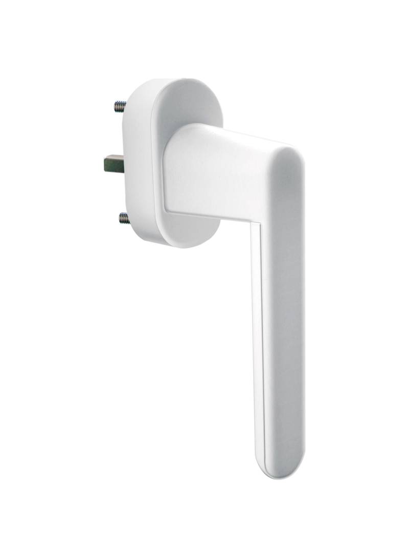 Sicherheits-Alarmgriff in Weiß für Fenster, Balkontüren und Terrassentüren von Schellenberg