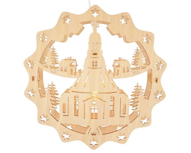 Schenk Holzkunst Beleuchtetes Fensterbild von Schenk Holzkunst