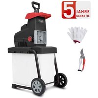 2IN1 Elektro Gartenhäcksler GS60 Häcksler Schredder 2800W Gartenschere - Scheppach von Scheppach