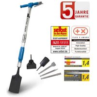 Scheppach - AERO²SPADE Druckluftspaten 6,3b Drucklufthammer Spaten Druckluftmeißel von Scheppach