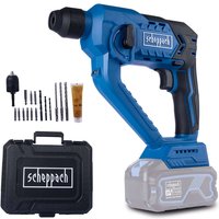 Akku-Bohrhammer C-RHD130-X Scheppach | Schlagkraft 1,3J | Schlagzahl bis 6000bpm | LED-Leuchte von Scheppach