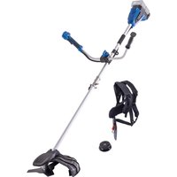 Akku Freischneider Rasentrimmer BC-BCH380/40 Scheppach - 2x20V | 380mm Schnittbreite Rasentrimmer | 255mm Schnittbreite Motorsense | mit Schultergurt von Scheppach