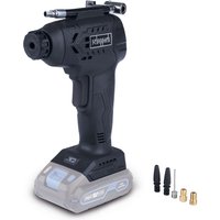 Akku Hand Kompressor C-HKO7BE-X Scheppach Black 20V - 7 bar Arbeitsdruck | LCD Display | LED Leuchte | inkl. 6-tlg Zubehörset von Scheppach