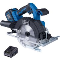 Akku-Handkreissäge C-HCS165-X Scheppach | Sägeblatt Ø165mm | Schnitttiefe max. 53mm bei 45° | LED | inkl. 4Ah Akku + 2,4A Ladegerät Akku-Handkreissäge C-HCS165-X Scheppach | Sägeblatt Ø165mm | Schnitttiefe max. 53mm bei 45° | LED | inkl. 4Ah Akku + 2,4A Ladegerät von Scheppach