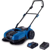 Akku-Kehrmaschine C-S610-X Scheppach - 610mm Arbeitsbreite | 2000m2 | 3stufige Geschwindigkeit | 20L Schmutzbehälter | inkl. 2Ah Akku & 2,4A Ladegerät Akku-Kehrmaschine C-S610-X Scheppach - 610mm Arbeitsbreite | 2000m2 | 3stufige Geschwindigkeit | 20L Schmutzbehälter | inkl. 2Ah Akku & 2,4A Ladegerät von Scheppach