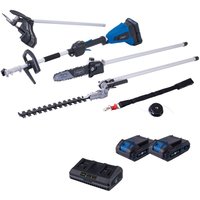 Akku-Multifunktionsgerät BC-MFH400-X Scheppach | Brushless | 4 Funktionen | Drehzahlanpassung | inkl. 2x Akku + Doppelladegerät Akku-Multifunktionsgerät BC-MFH400-X Scheppach | Brushless | 4 Funktionen | Drehzahlanpassung | inkl. 2x Akku + Doppelladegerät von Scheppach