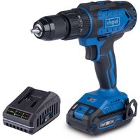 Akku-Schlagbohrmaschine C-CD45-X Scheppach | 3in1 Funktion | Drehmoment 45Nm | Drehmomentstufen 19+1 | inkl. 2Ah Akku + 2,4A Ladegerät von Scheppach
