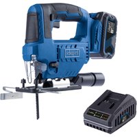 Akku-Stichsäge C-JS220-X Scheppach | Hublänge 19mm| Hubzahl 0-2400 min-1 | 7 einst. Schnittwinkel | inkl. 4Ah Akku + 2,4A Ladegerät Akku-Stichsäge C-JS220-X Scheppach | Hublänge 19mm| Hubzahl 0-2400 min-1 | 7 einst. Schnittwinkel | inkl. 4Ah Akku + 2,4A Ladegerät von Scheppach