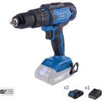 Scheppach - Akkuschrauber 20V 2 Akkus 2.0Ah und Ladegerat ixes c-cd45-x von Scheppach