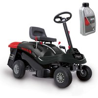 Aufsitzrasenmäher MR224-61 Scheppach - 6.8PS | 61cm Schnittbreite | 150L Fangsack | Elektro-Start | inkl. Motoröl von Scheppach