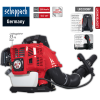 Backpack Laubbläser LB5200BP Backpack Laubbläser LB5200BP von Scheppach