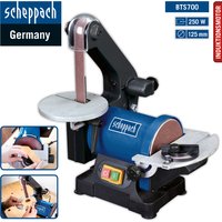 Band- und Tellerschleifer BTS700 250 W 230V/50 Hz Band- und Tellerschleifer BTS700 250 W 230V/50 Hz von Scheppach