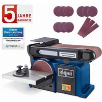 Scheppach - Band- und Tellerschleifer BTS800 150mm + 12-tlg. Schleifbänder-/Papier von Scheppach