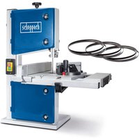 Bandsäge HBS30X Scheppach - 350W | 80mm Durchlasshöhe | 300mm breiter Arbeitstisch | Ausziehbarer Druckgusstisch | Querschneidlehre von Scheppach