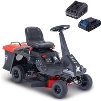 Benzin-Aufsitzrasenmäher MR230-61 Scheppach - 6,0PS | 61cm Schnittbreite | 150L Fangsack | Elektro-Start | 4 Vorwärtsgänge von Scheppach