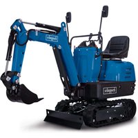 Benzin Mini Bagger EXC815 Scheppach - 8,5 PS | 2330mm Grabweite | 690mm Spurbreite | Kettenantrieb von Scheppach