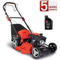 Scheppach - Benzin Rasenmäher MS161-46 3,5PS 6in1 mit Antrieb Breite 46cm 0,6 l Öl von Scheppach