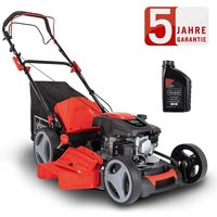 Scheppach - Benzin Rasenmäher MS173-51 4,1PS 6in1 mit Antrieb Breite 51cm 0,6 l Öl von Scheppach