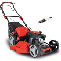 Benzin Rasenmäher MS173-51SE Scheppach - 4.5PS | 51cm Schnittbreite | 7 Schnitthöhen | 65L Fangbox von Scheppach
