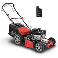Benzin Rasenmäher MS175-51 Scheppach - 5,4 PS | 51cm Schnittbreite | Radantrieb | inkl. Motoröl von Scheppach