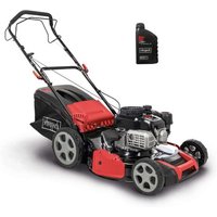 Benzin Rasenmäher MS180-51 Scheppach - 5,4 PS 51cm Schnittbreite Radantrieb inkl. Motoröl von Scheppach