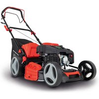 Benzin Rasenmäher MS225-53 Scheppach - 6PS | 53 cm Schnittbreite | Radantrieb | 65 Liter Fangkorb Benzin Rasenmäher MS225-53 Scheppach - 6PS | 53 cm Schnittbreite | Radantrieb | 65 Liter Fangkorb von Scheppach