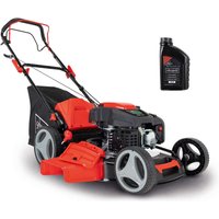 Benzin-Rasenmäher MS230-53 Scheppach | 53cm Schnittbreite | Radantrieb | inkl. Motoröl Benzin-Rasenmäher MS230-53 Scheppach | 53cm Schnittbreite | Radantrieb | inkl. Motoröl von Scheppach