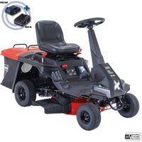 Scheppach - Benzin-Rasenmahertraktor mit Elektrostarter 196cc 61cm MR200-61 von Scheppach