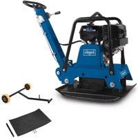 Rüttelplatte HP3000S scheppach - 9PS 161kg 30500N inkl. Fahrvorrichtung & Gummiplatte von Scheppach
