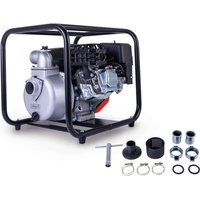 Benzin Wasserpumpe PWP32 Scheppach - 32.000 L/h | 30m Föderhöhe | 7m Ansaughöhe | 3 bar Gartenpumpe | 5,3 PS / 212ccm von Scheppach