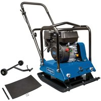 Scheppach - Rüttelplatte HP2200S 6,5PS 97,5kg 25000N inkl. Gummimatte & Fahrvorrichtung von Scheppach