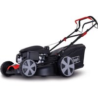 Benzinrasenmäher MS170-51H Scheppach - 4,56PS | Honda-Motor | 51cm Schnittbreite | 60L Fangbox | 6-stufige Schnitthöhenverstellung von Scheppach