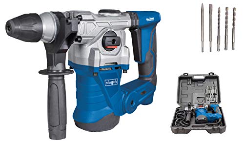 Scheppach Bohrhammer DH1300Plus Schlaghammer inkl. umfangreiches Zubehörset | 1250W Leistung | 5 Joule | SDS plus Aufnahme | Drehzahl 850 min-1 | Bohrleistung Beton Ø 30mm Scheppach Bohrhammer DH1300Plus Schlaghammer inkl. umfangreiches Zubehörset | 1250W Leistung | 5 Joule | SDS plus Aufnahme | Drehzahl 850 min-1 | Bohrleistung Beton Ø 30mm von Scheppach