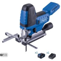 Scheppach - Burstenlose Stichsage 20V Akku 4.0Ah und Ladegerat ixes bc-js254-x von Scheppach