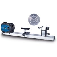 Scheppach - Drechselmaschine DM600VARIO Werkstücke 600mm 4-Zack-Körnerspitze inkl. Planscheibe von Scheppach