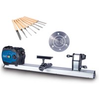 Drechselmaschine DM600VARIO Scheppach - Werkstücke 600mm | 4-Zack-Körnerspitze | inkl. Planscheibe von Scheppach