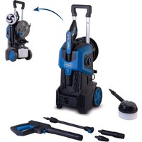 Elektro Hochdruckreiniger HCE3000 Scheppach - 180 bar | 480 L/h | 8m XXL-Schlauch | Druckanzeige | Reinigungsmitteltank | Fahrvorrichtung von Scheppach