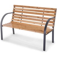 Gartenbank PX-GB-1 Practixx - 2-Sitzer Bank 120cm Länge 160kg belastbar Holz-Anthrazit stabil und modern Gartenbank PX-GB-1 Practixx - 2-Sitzer Bank 120cm Länge 160kg belastbar Holz-Anthrazit stabil und modern von Scheppach