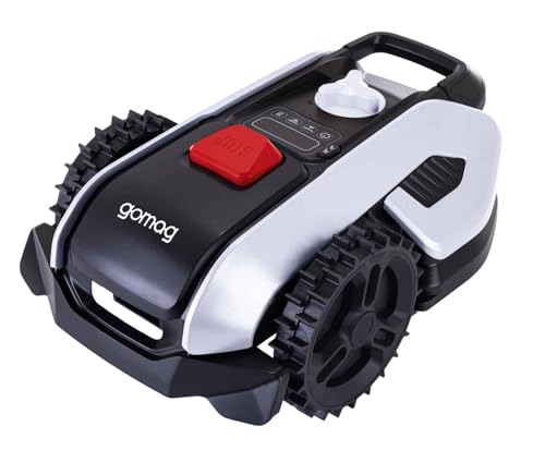 Gomag Akku-Rasenmähroboter GO-MR300 Mähroboter | Brushless | 300 m² | 160 mm Schnittbreite | 20 – 50 mm Schnitthöhe | max. Steigung 25% | inkl. Zubehör von Scheppach