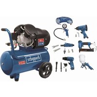 Scheppach - HC55DC 2-Zylinder-Luftkompressor - 50L 2200W 3HP 10 bar - 5906101904 von Scheppach