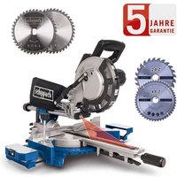 Scheppach - Kapp-Zugsäge Gehrungssäge HM216 2000W 75mm zusätzliche 4 Sägeblätter Scheppach - Kapp-Zugsäge Gehrungssäge HM216 2000W 75mm zusätzliche 4 Sägeblätter von Scheppach