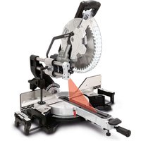 Kapp-Zugsäge KZGS310PS-BE Scheppach- Schnitthöhe 180 x 340mm | Laser | Softstart | mit Posaunenauszug | 48Z HW Blatt Gehrungssäge | Kappsäge von Scheppach