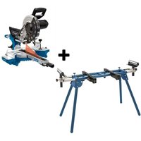 Scheppach - kapp und zugsage 2000W 254mm sage HM254 + sagetisch untergestell von Scheppach