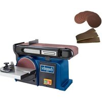 Band- und Tellerschleifmaschine BTS900 + Zubehörset - 5903306901 - Scheppach von Scheppach