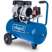 Scheppach - Kompressor HC26Si 1100W 8 Bar 24L Kessel 162 l/min Ansaugleistung ölfrei von Scheppach