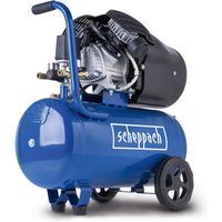 Kompressor HC52DC Scheppach - 2200W | 8 Bar | 50L Kessel | Ansaugleistung 412 l/min | Doppelzylinder | Druckminderer von Scheppach