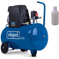 Kompressor HC63 Scheppach - 10bar | 1500W | 50L Kessel | Ansaugleistung 173 L/min | ölgeschmiert von Scheppach