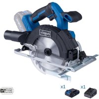 Kreissage 20V Akku 2.0Ah und Ladegerat ixes Scheppach c-hcs165-x von Scheppach